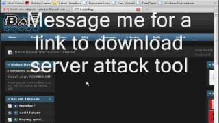 How to shutdown a clan website or any website with bad secruity