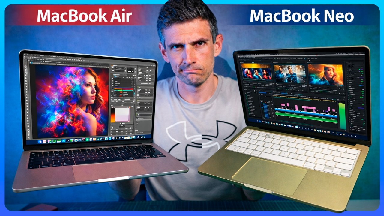 MacBook NEO vs MacBook Air ⚔️ ¿MERECE LA PENA o es puro marketing? 🤯