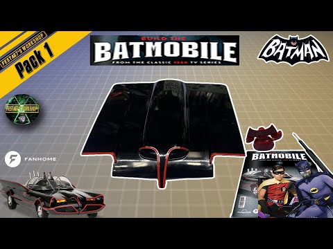 Build The Batmobile From The Classic 1966 Tv Show In 1:8 Scale - Fanhome - Issue 1