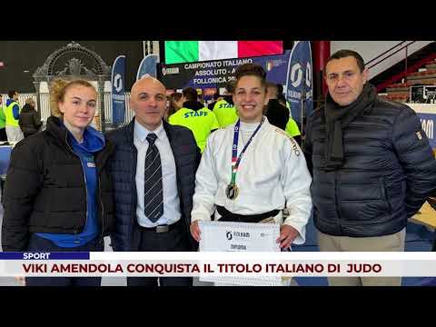SPORT. VIKI AMENDOLA CONQUISTA IL TITOLO ITALIANO DI JUDO