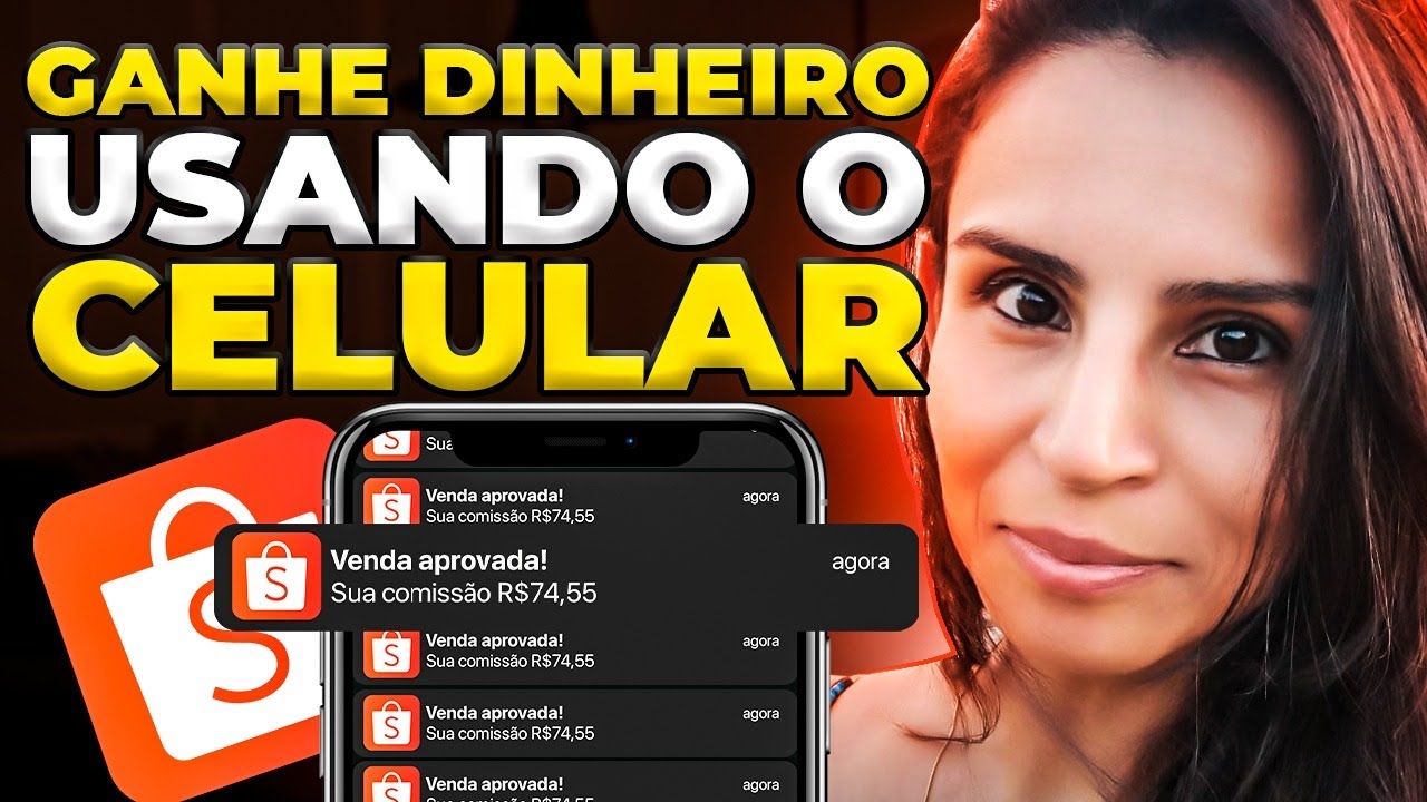 Ganhe Dinheiro na Shopee Usando Apenas o Celular!A Estratégia Que Funciona para a Sua Primeira Venda