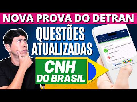 Official Brazilian Driver's License Exam 2026 - DETRAN Simulation - Traffic Legislation