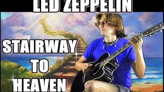 Led Zeppelin - STAIRWAY TO HEAVEN (Fingerstyle Guitar - TAB FREE) Acoustic guitar solo cover