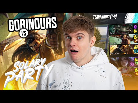 RHOBALAS : SOLARY PARTY | POV PERSO + VOCAL VS LA TEAM LES GOBINOURS - AKSHAN | LOL FR