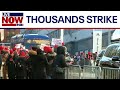 Thousands Of NYC Nurses On Strike Today