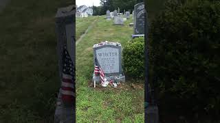 Blues Musician Johnny Winter’s Grave #cemetery #johnnywinter #shorts