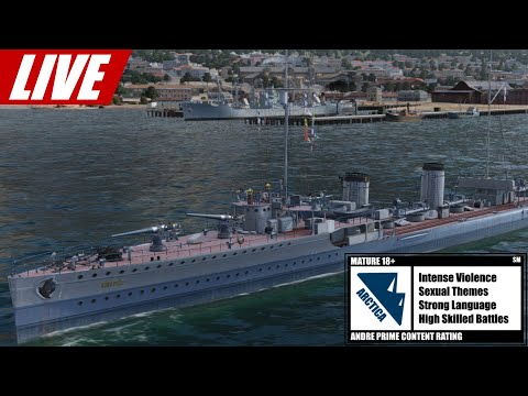 Okhotnik, a golden giant torpedo in T7 Zugzwang! - World of Warships | [Stream] [German] [60fps]