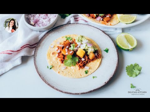 Tacos al Pastor Veganos (Receta Fácil)