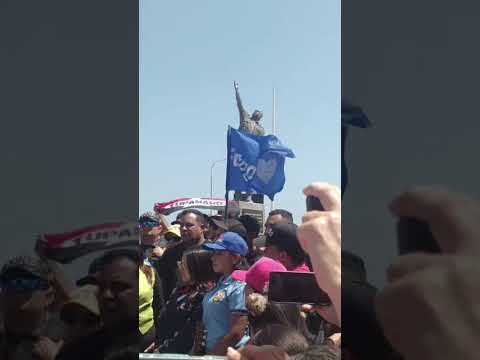 la juventud de la isla de Margarita salió a la calle #BringThemBack #LosQueremosDeVuelta