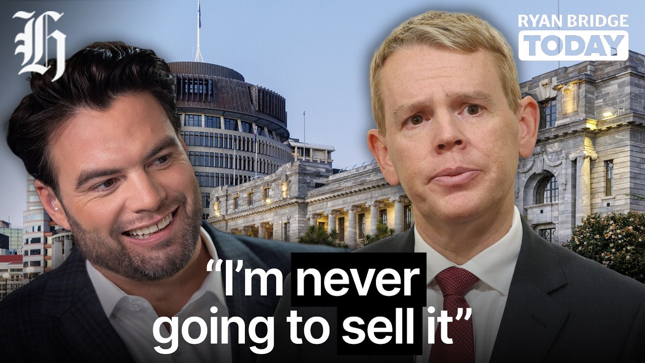 Chris Hipkins admits a Capital Gains Tax wouldn't affect his bach | Ryan Bridge TODAY