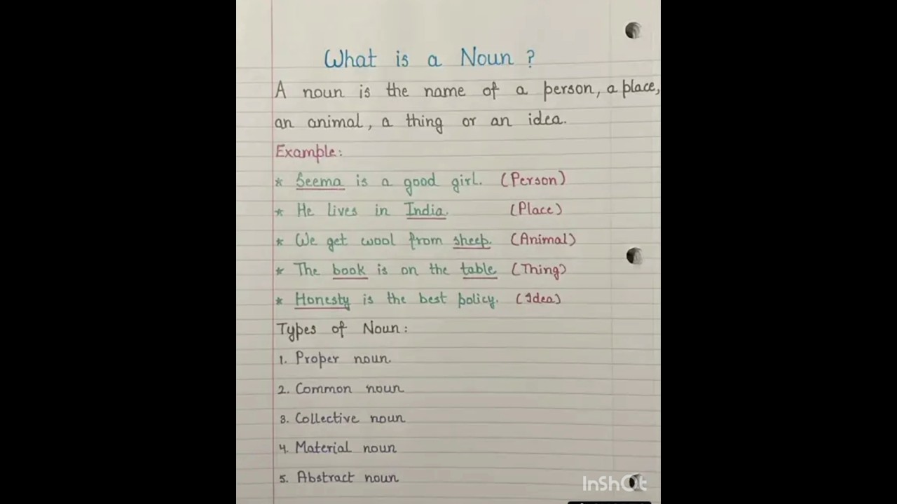 what is a Noun ?