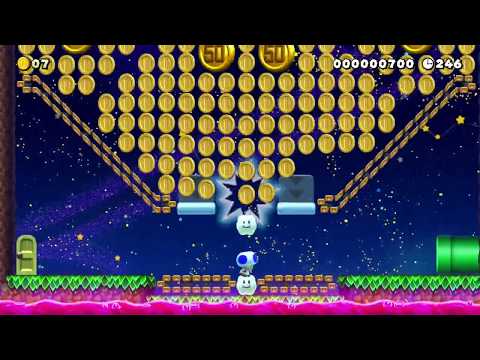 On/Off Switches and Parkour by Ikerrok 🍄 Super Mario Maker 2 🍄 No Commentary aak