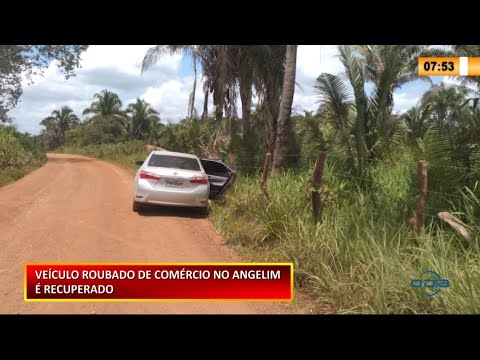 Polícia encontra veículo abandonado em estrada de Timon que havia sido roubado no Angelim 04 02 20