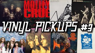 VINYL PICKUPS #3: Queen, Motley Crue, ELP, Courtney Barnett, Hendrix, Aerosmith, KGLW, Yes & more!