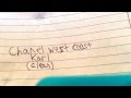 Chanel West Coast-Karl(clean)(audio) 