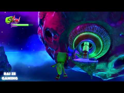 Yooka Laylee Walkthrough Part 36 - Cleaning up Jon's Toilet!