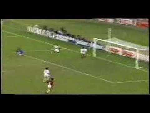 Golazo de Abreu. San Lorenzo 5 - huracan 1 clausura 1997