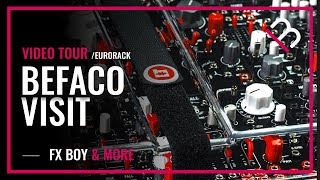 Video thumbnail for Befaco Visit - FX Boy & More [Modular Bias] by Modular Bias