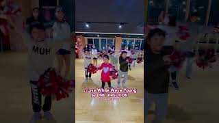 Live While We're Young by ONE DIRECTION | Choreography by SANA #Cheer #Dance #KIDS #onedirection