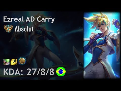 Ezreal AD Carry vs Kalista - Absolut - BR Challenger Patch 7.24