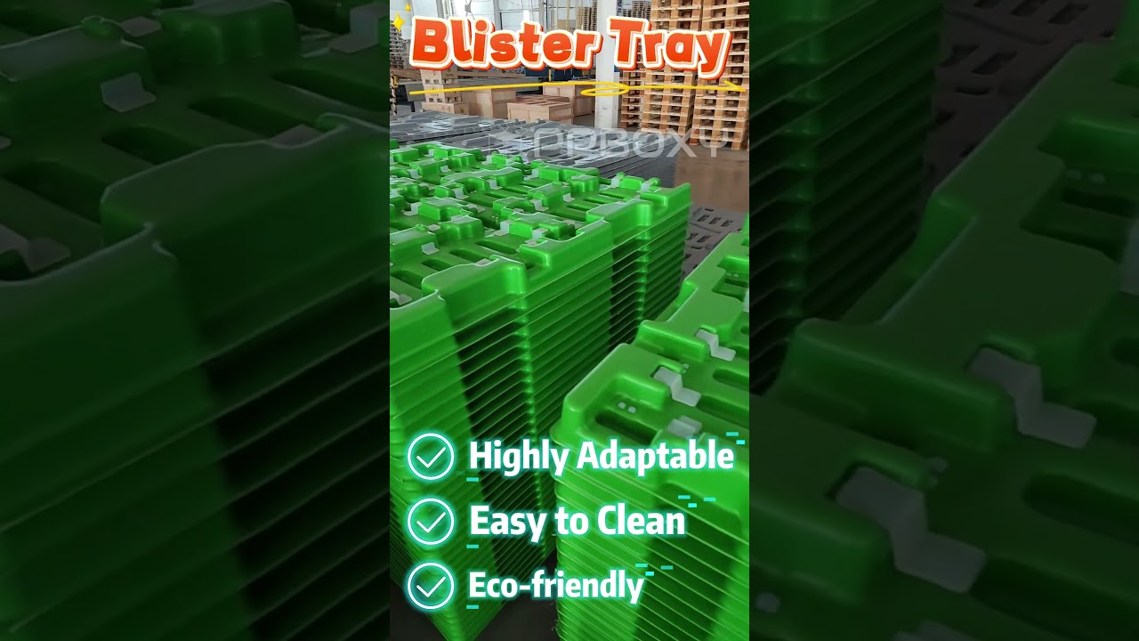 PPboxy Blister Packaging Tray!