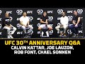 UFC 292 Fighter Q&A w/ Chael Sonnen, Joe Lauzon, Calvin Kattar, Rob Font, More | MMA Fighting
