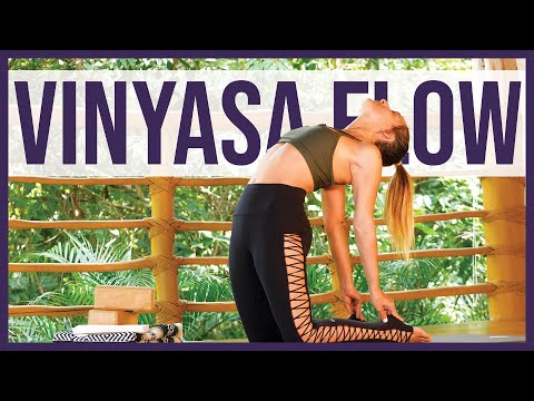 45 Min Full Body Vinyasa Yoga: Root to Crown Chakra Yoga Flow