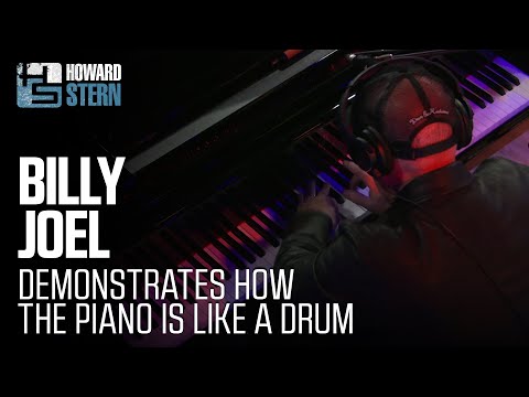 Billy Joel Demonstrates How He Creates Rhythm With the Piano
