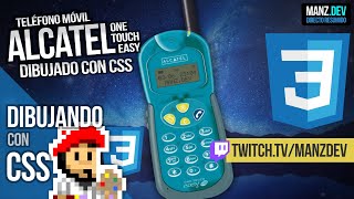Alcatel One Touch Easy dibujado con CSS