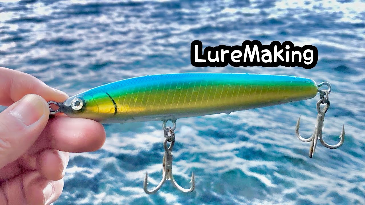 Making the Ultimate Realistic Lure! 【Lure Making】