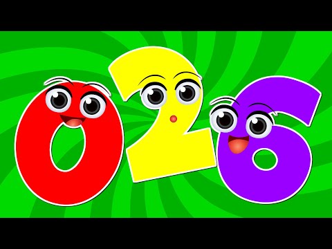 Cyfry dla dzieci po polsku - Nauka cyferek