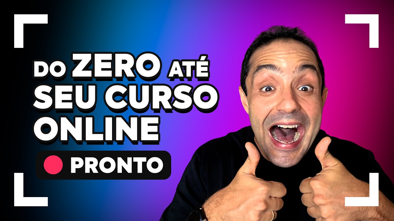 Criando um curso online do zero | Passo a passo prático para criar um infoproduto!