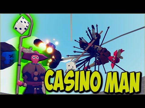Casino Man vs Every Faction - TABS Mods Gameplay