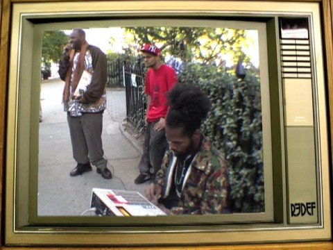 Damu on the MPC in NYC's Madison Square Park