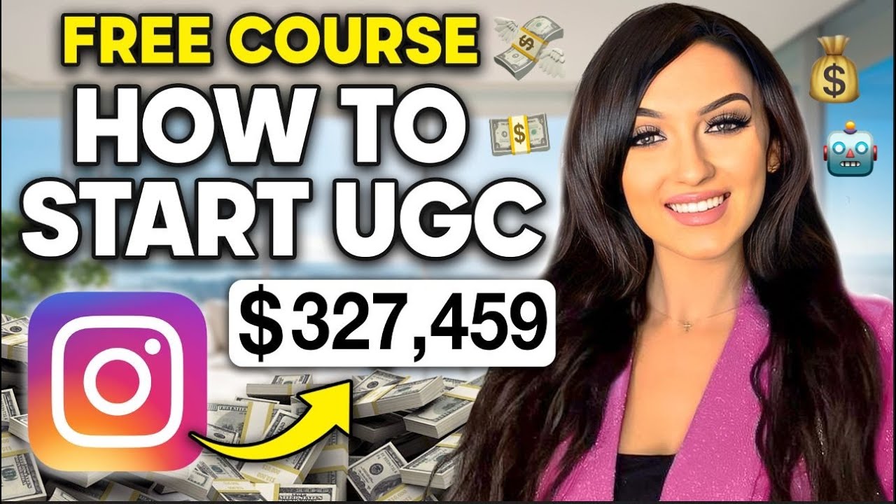 How to Become a UGC Content Creator | Step By Step (FREE COURSE) Get Paid To Make VIDEOS 