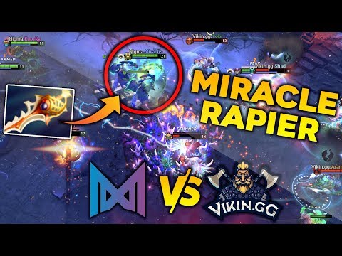 NIGMA vs VIKIN.GG - Miracle- Divine Rapier - Intense Series !! ESL Los Angeles EU Qualifiers Dota 2