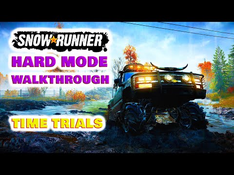 SnowRunner Hard Mode Walkthrough Part 29 - Food Delivery, Heave Burden, New Nest, Pinewood Express