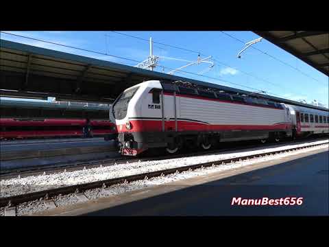 INTERCITY 605 IN COMANDO MULTIPLO DI E402B XMPR+FB 2.0 (109+169) CON 2 CARROZZE FASCIA GRIGIA