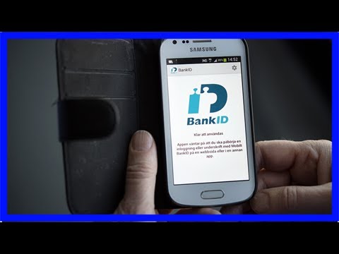 Driftstörning på bank id under måndagskvällen