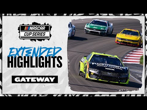 NASCAR エンジョイ イリノイ300（ワールド・ワイド・テクノロジー・レースウェイ）レースハイライト動画