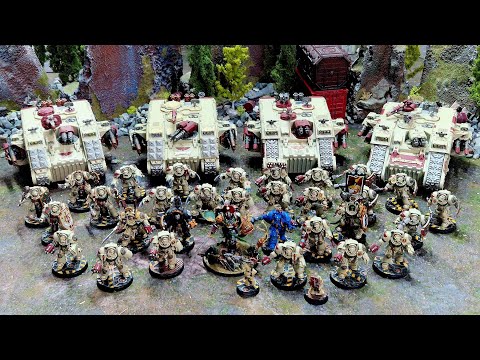 Full Deathwing Dark Angels list vs Death Guard, Warhammer 40k battle report