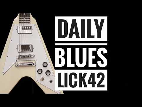 Andy's Lab - Daily Blues Licks #42 - Guitar Lesson