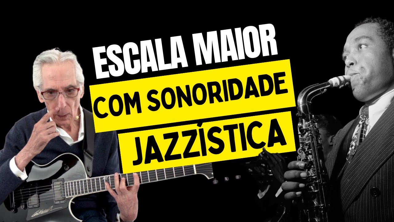 Como deixar a escala diatônica com aquele som Jazzístico.