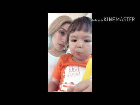 Lucunya El-Barack saat tidur dan main dengan Jessica iskandar