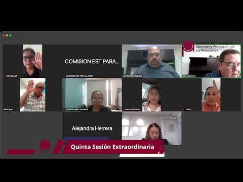 Quinta Sesión Extraordinaria