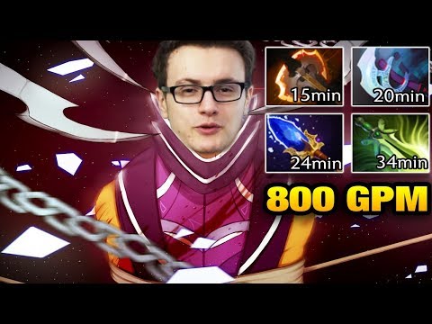 Miracle- Anti-mage 360 Creeps in 30 Minutes vs No[o]ne Dota 2
