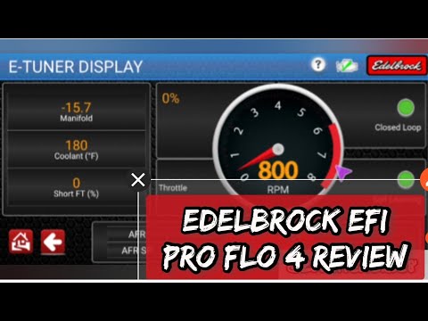 Edelbrock EFI Pro Flo 4 + E-tuner App Full Review - WhiteHorse