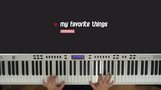 사운드 오브 뮤직 OST 'My Favorite Things'