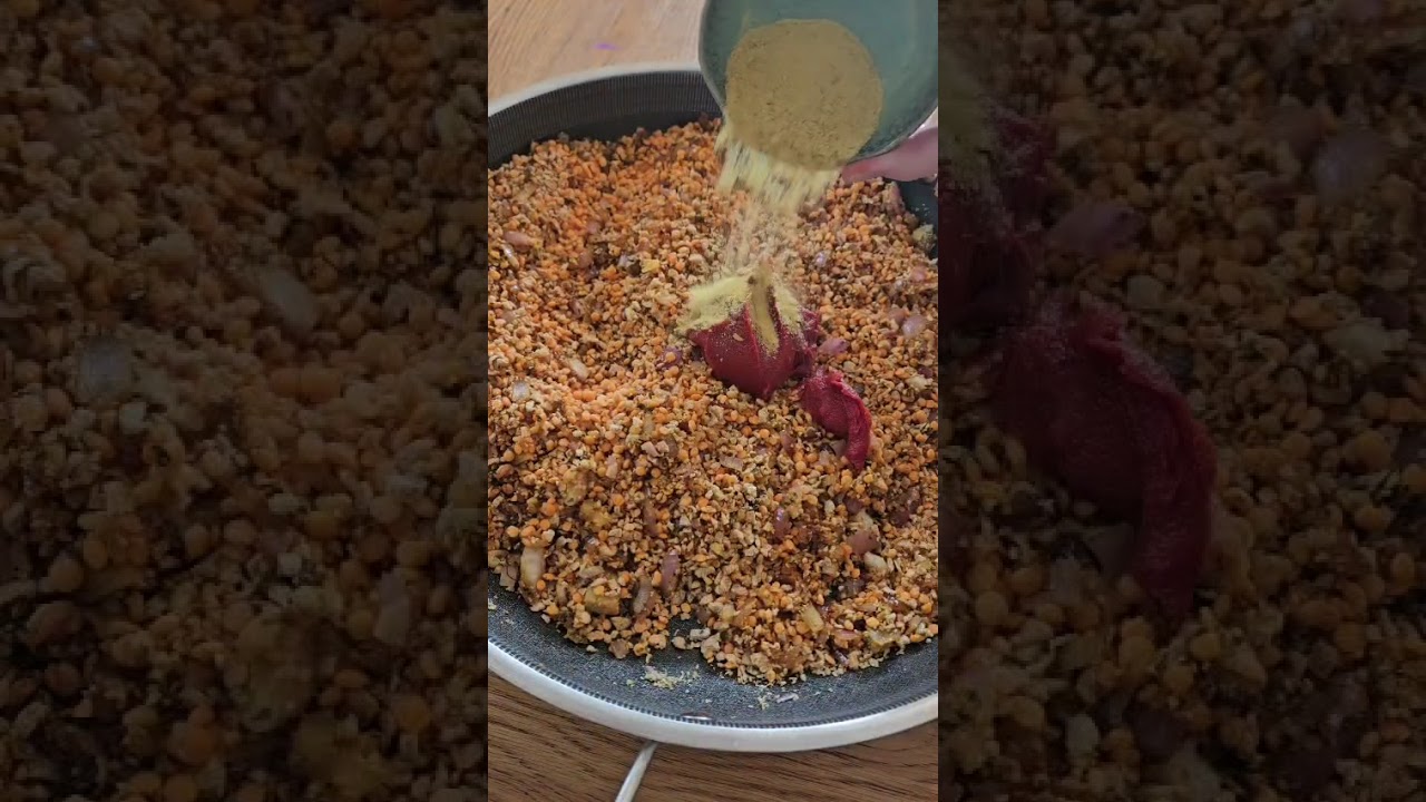 TVP & Lentils One Pot Meal