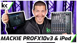 Video thumbnail for How To Connect Mackie ProFX10v3 to iPad by Kettner Creative